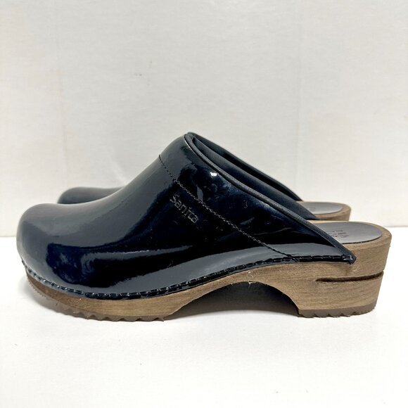 Sanita Black Women's Clogs - Picture 2 of 13
